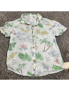 Zara Baby Boy's Hawaiian Shirt size 2-3